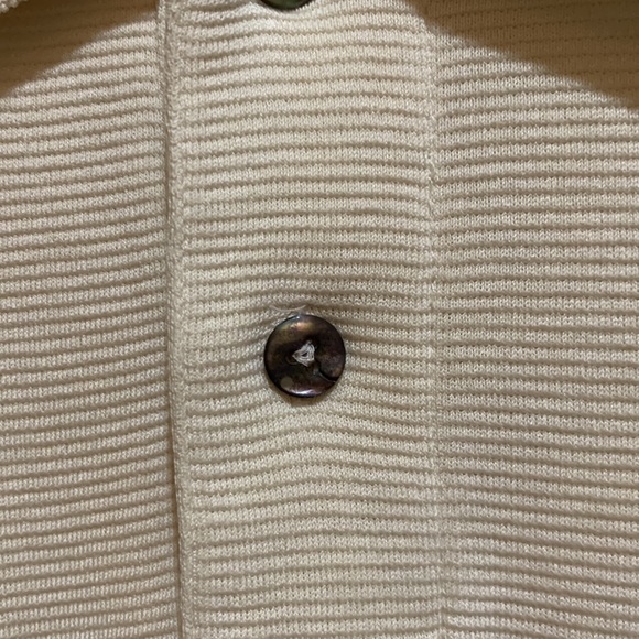HATHAWAY SPORT SOMERSET BAY POLO SHIRT SZ XXL SILK/COTTON WINTER WHITE KNIT - Picture 5 of 7